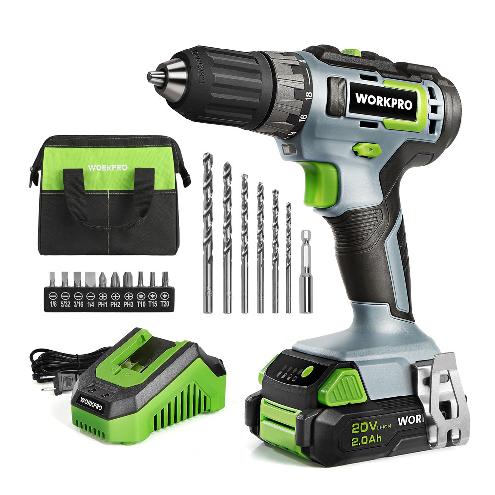 20V Cordless Drill Driver Kit