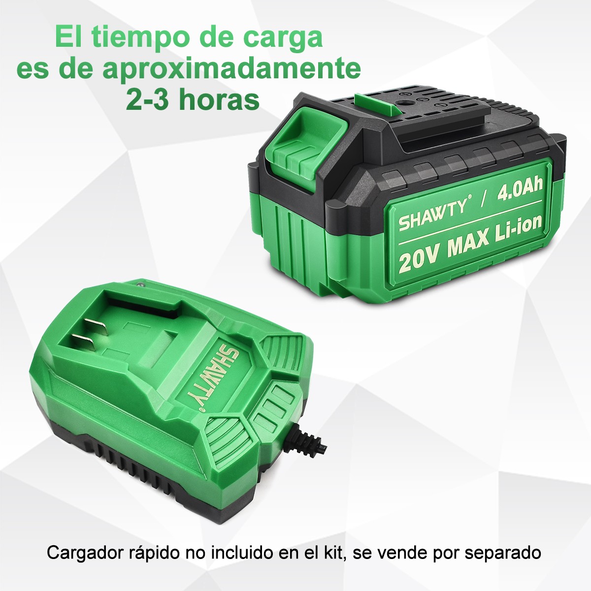 SHAWTY S4 4.0Ah 20V Battery for Tools