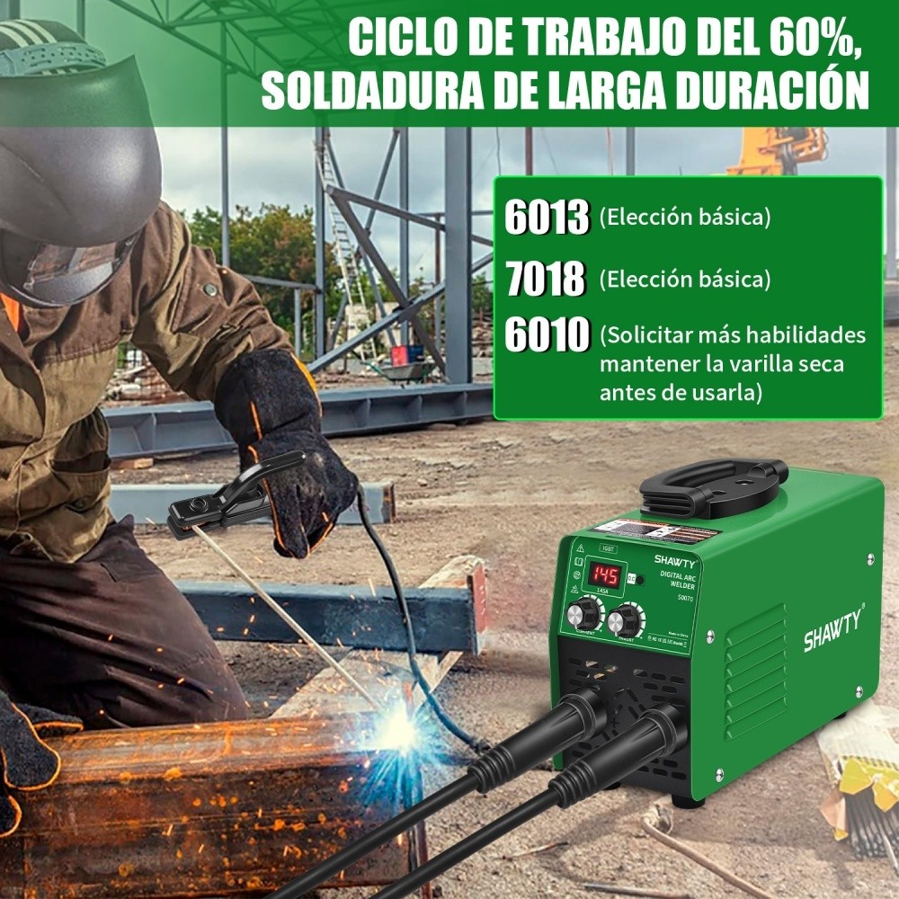 SHAWTY S0070 Mini Portable MMA Welding Machine 145A 110V-220V 50/60Hz 