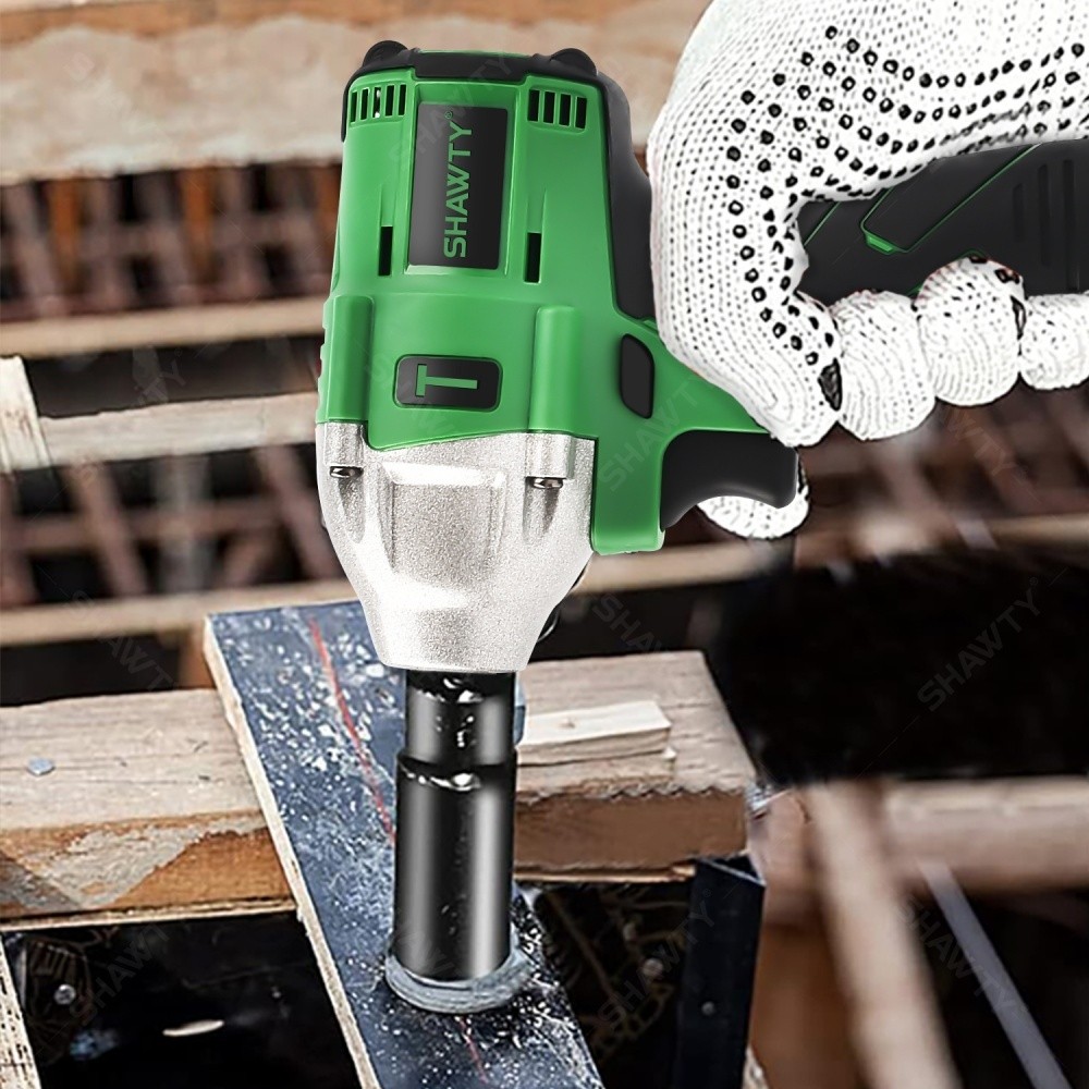 SHAWTY S0048B Cordless Impact Wrench Set 320 Nm, 2400 RPM, 1/4" Chuck, 2 Batteries