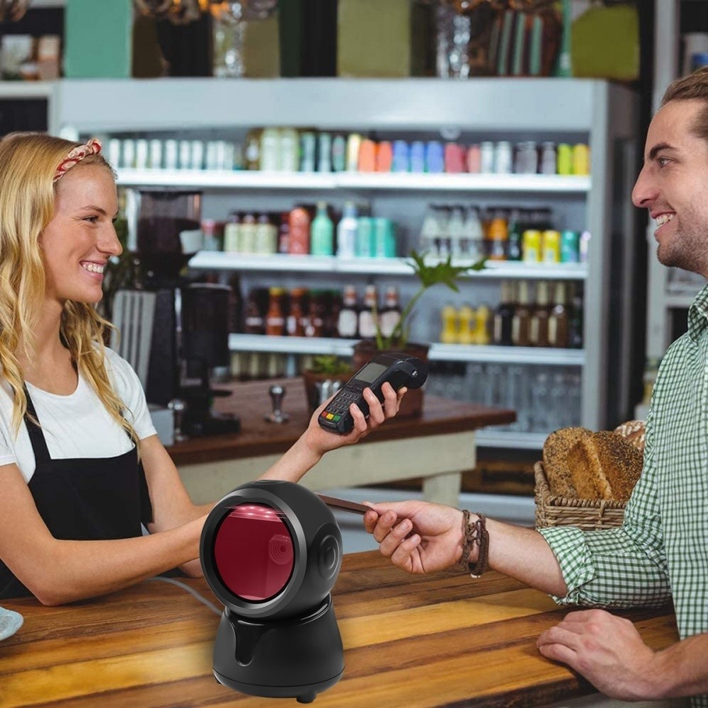 SHAWTY S0023 1D/2D QR Scanner USB , auto-detect. Supermarkets, bookstores, warehouses & libraries