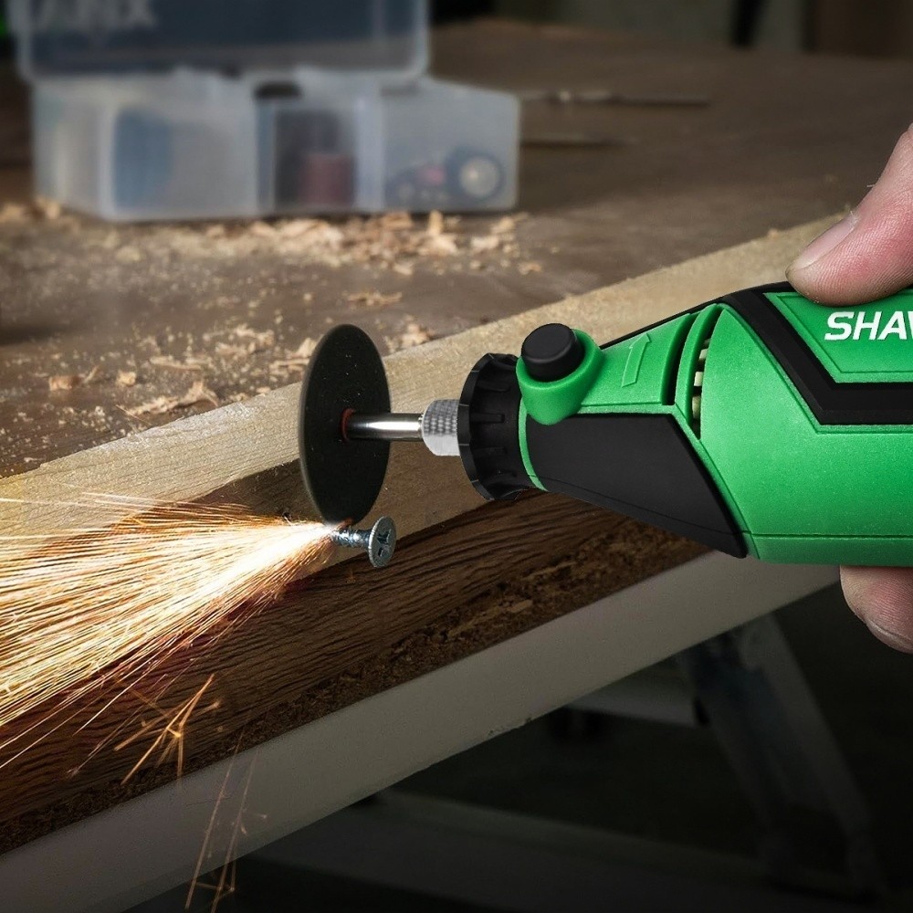 SHAWTY S0001-139 Mototool grinding machine model , with 180W power and equipped with 140 accessories
