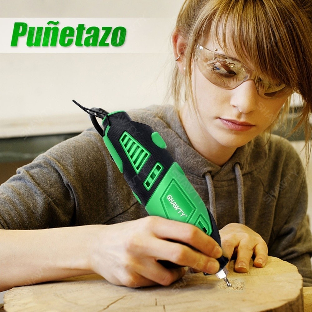 SHAWTY S0002 240W Mini Electric Mototool Drill-6 Speeds, 150 Accessories, DIY/Jewellery/Metal Crafts