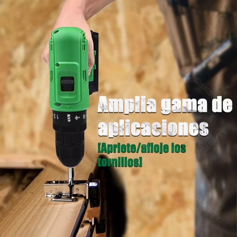SHAWTY S0006 20V Cordless Rotary Hammer Drill/Driver