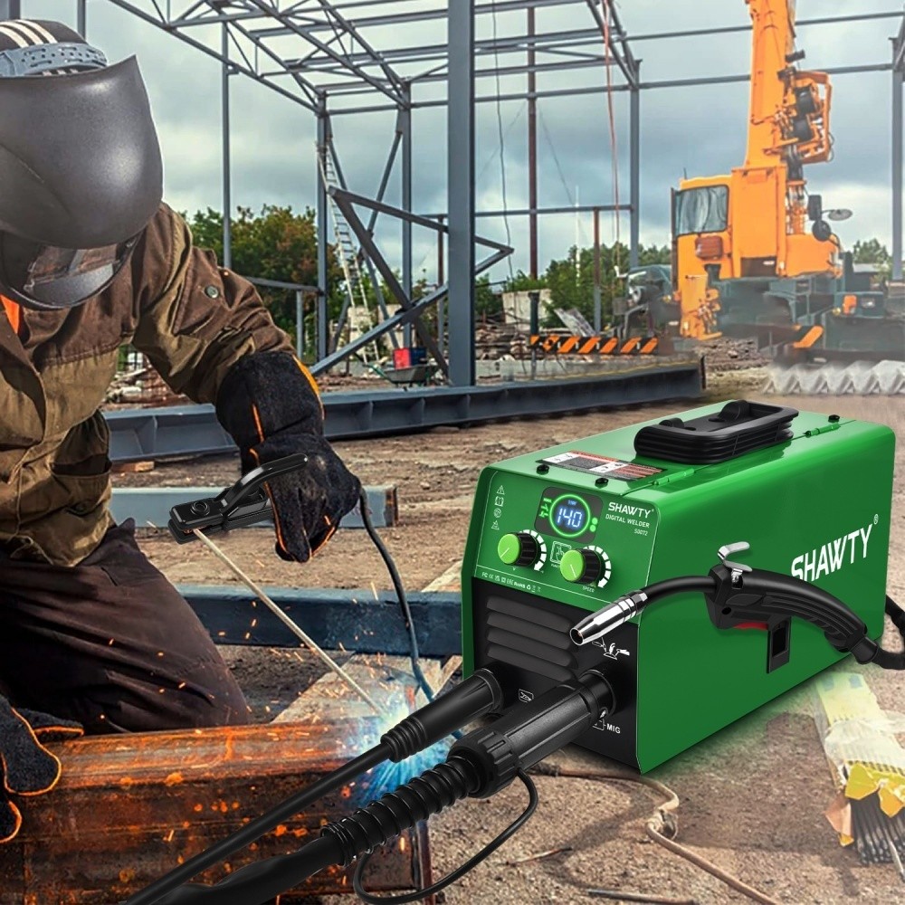 SHAWTY S0072 Portable 3-in-1 Inverter Welder-MMA MIG TIG,140A 4000W,Industrial Welding Home Maint