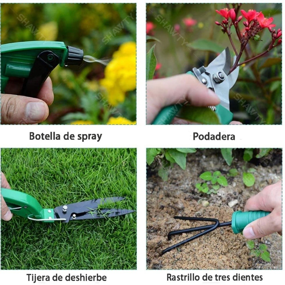 SHAWTY S0029 Stainless Steel Gardening Tool Set