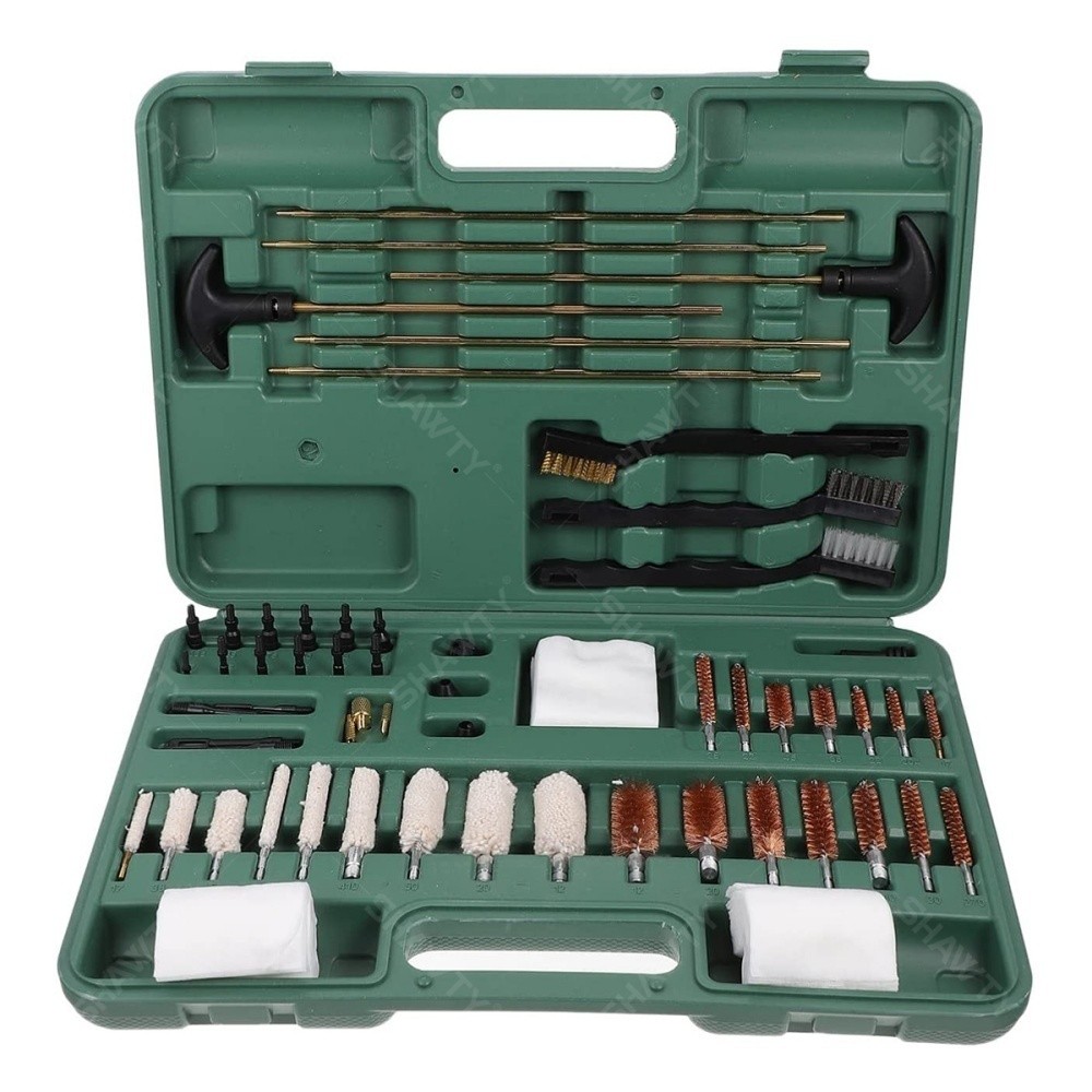 SHAWTY S0031 All-Caliber Universal Pistol Cleaning Kit: Portable Storage Case Included