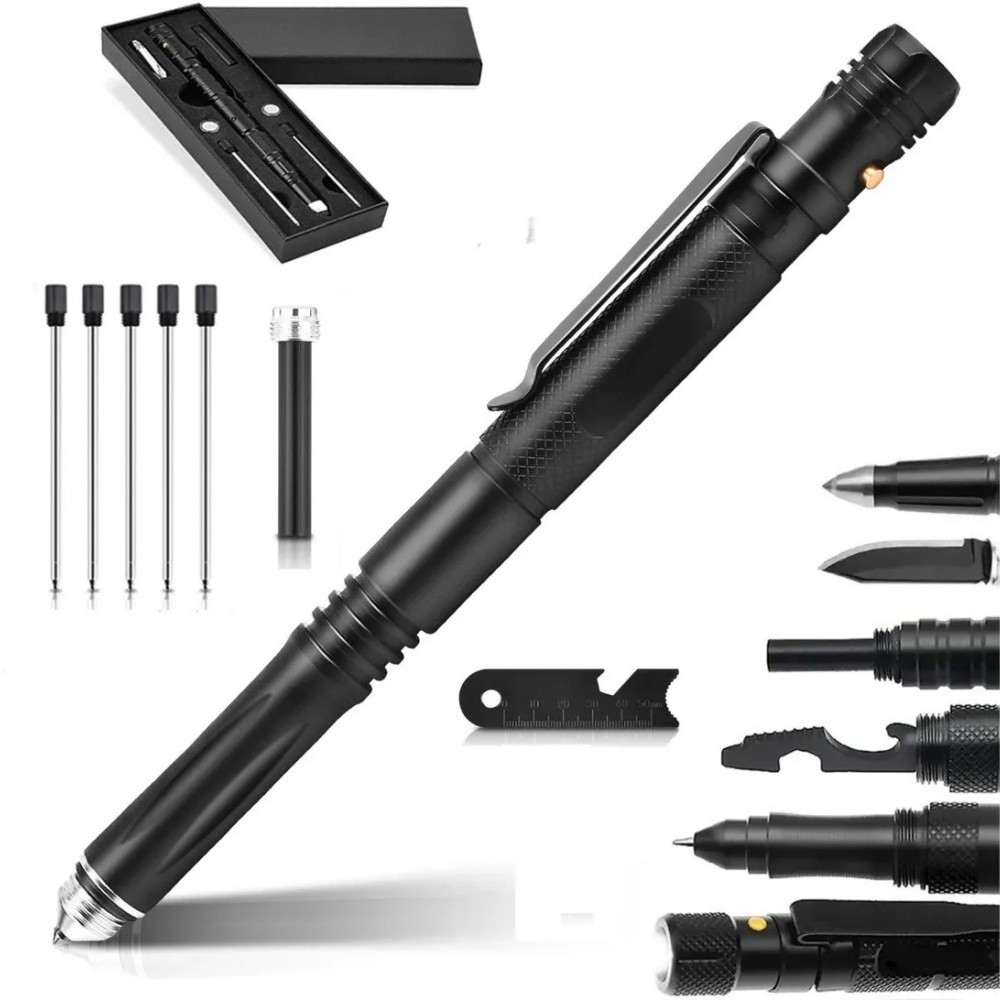 SHAWTY S0027 Military Tactical Pen Walking Stick Self-Defense
