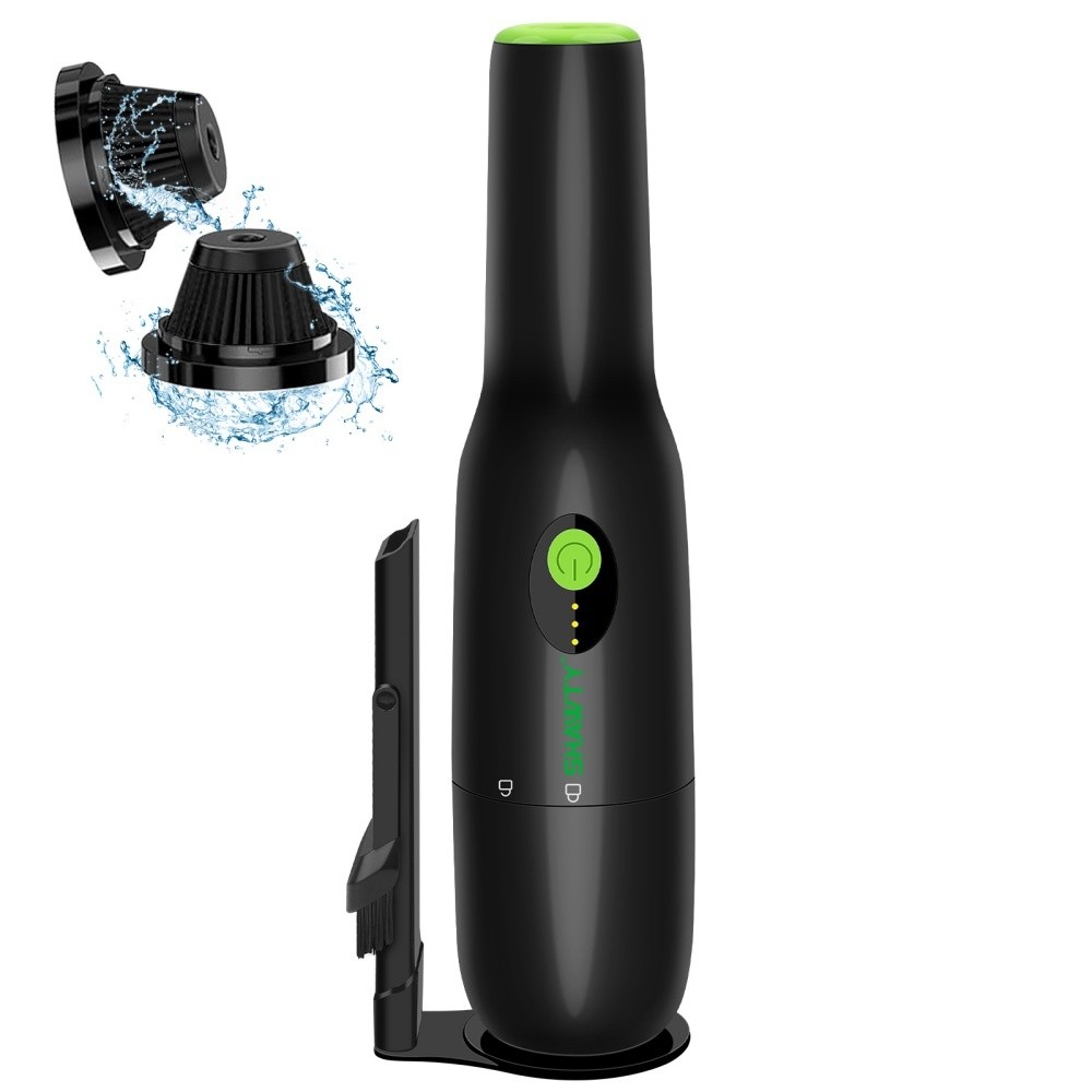 SHAWTY S0089 70W Mini Handheld Vacuum Cleaner for Car, Portable Cordless