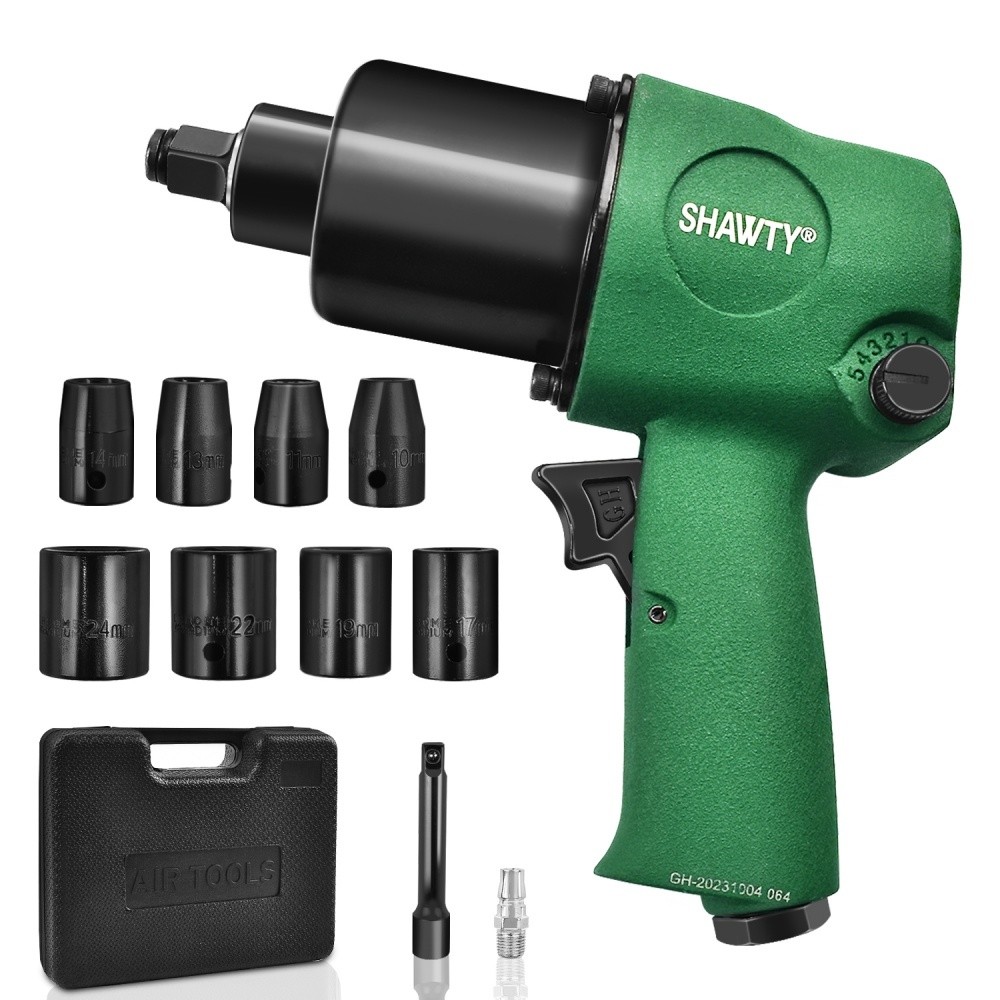 SHAWTY S0105 1/2" 720N.m Pneumatic Impact Wrench Auto/Industrial/Truck Tire