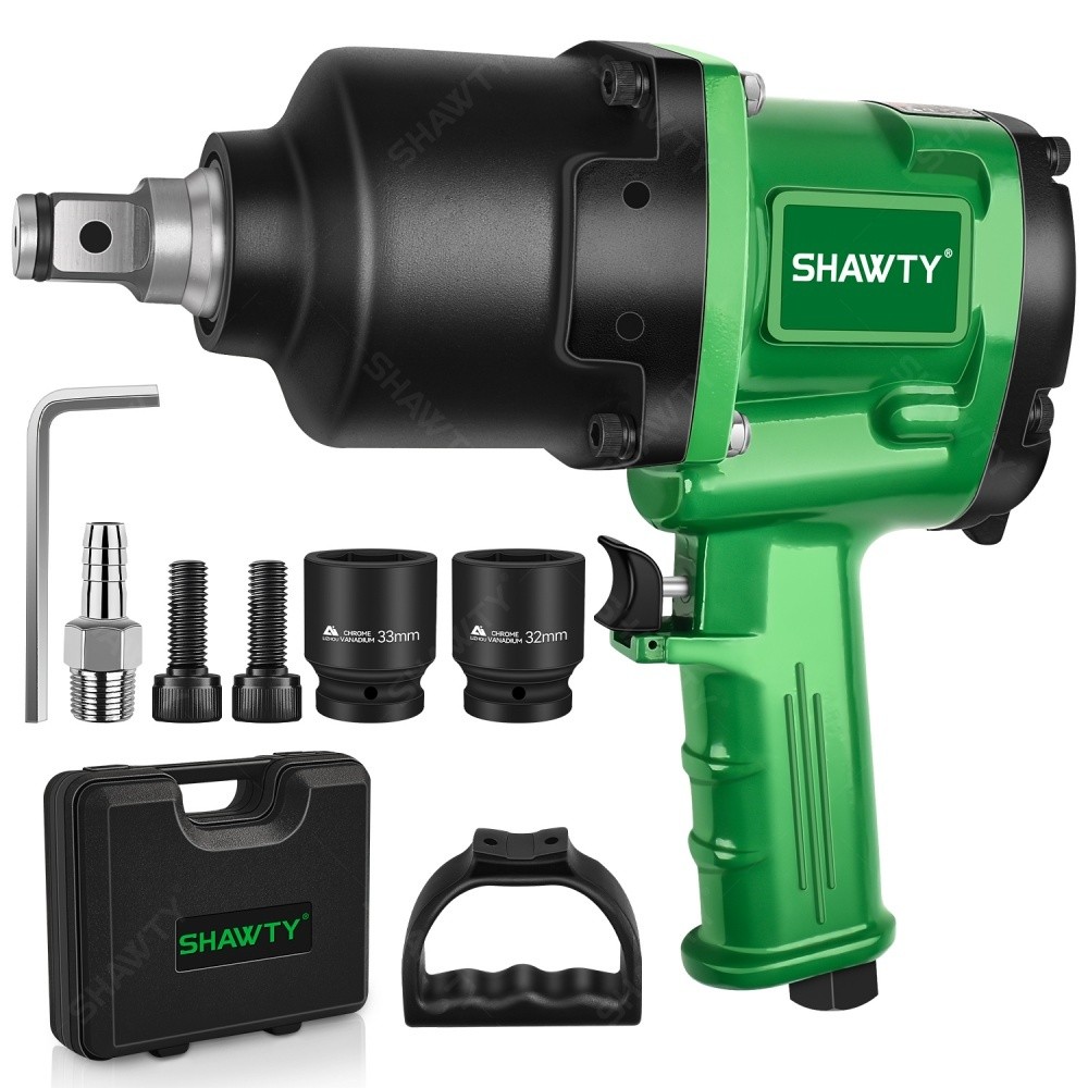 SHAWTY S0109 1600N.m 4600RPM Impact Wrench Pneumatic Gun 3/4'' 